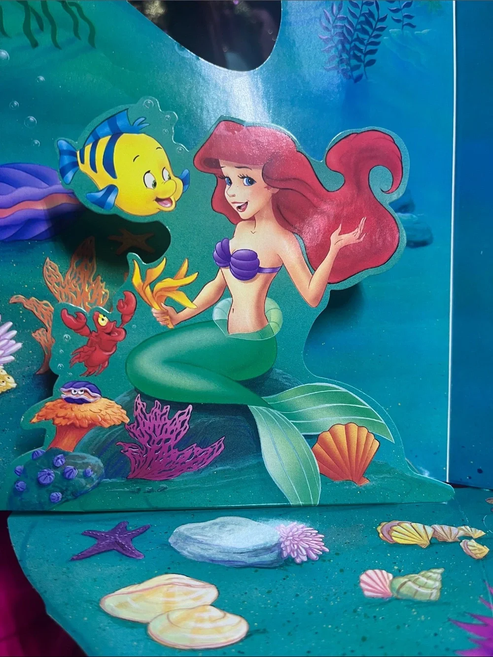 NRFB 1997 Mattel Disney The Little Mermaid Aqua Fantasy Ariel Mermaid Doll